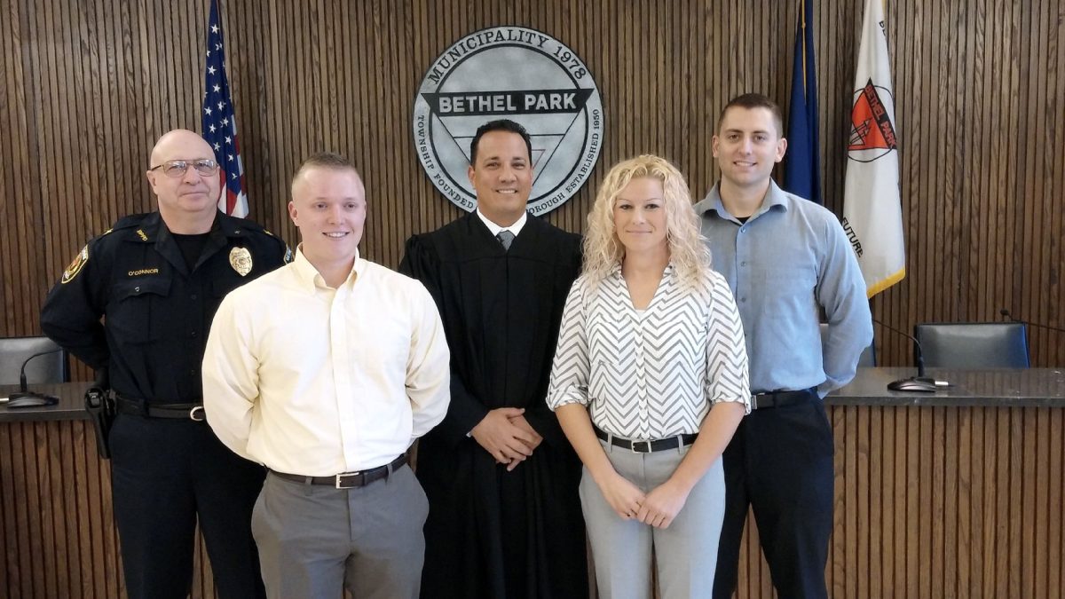 Three new Bethel Park police officers sworn in - The Almanac
